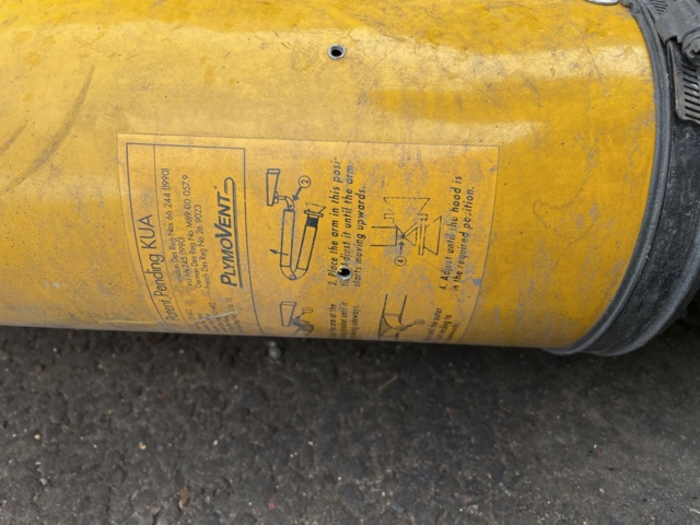 1042621-6 Extraction arm PlymoVent