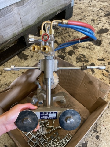 1042626-9 Manual Pipe Cap Koike Sanso Kogyo