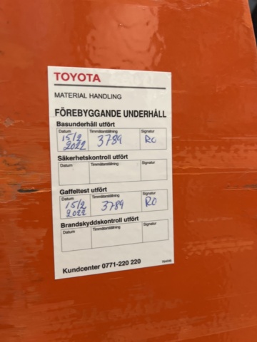 1022184-5 Forklift truck