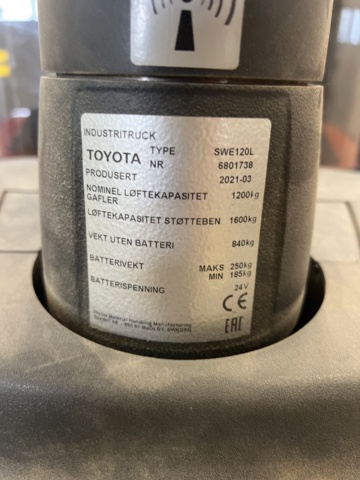 1022185-12 Standing plate BT SWE120L -2021