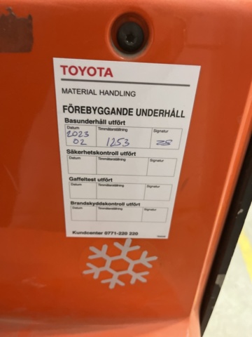 1022187-4 Low lift BT LWE140 -2014