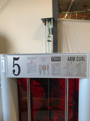 1020383-8 10 training machines for circuit training Teca Switching