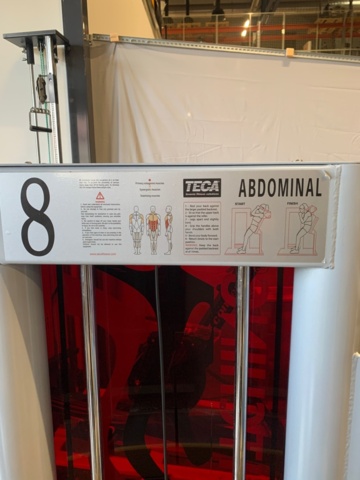 1020383-12 10 training machines for circuit training Teca Switching