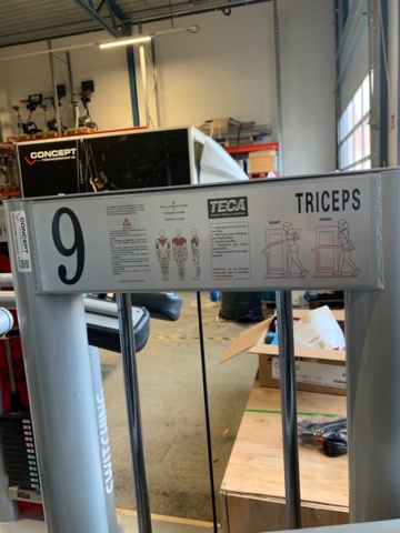 1020383-15 10 training machines for circuit training Teca Switching