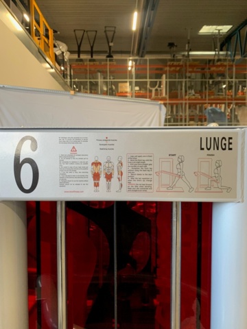 1020383-28 10 training machines for circuit training Teca Switching