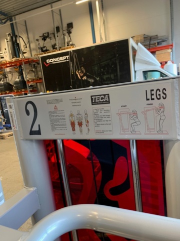 1020383-32 10 training machines for circuit training Teca Switching