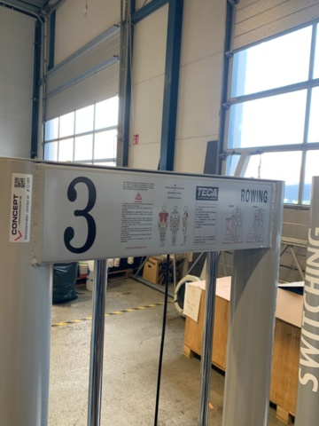 1020383-36 10 training machines for circuit training Teca Switching