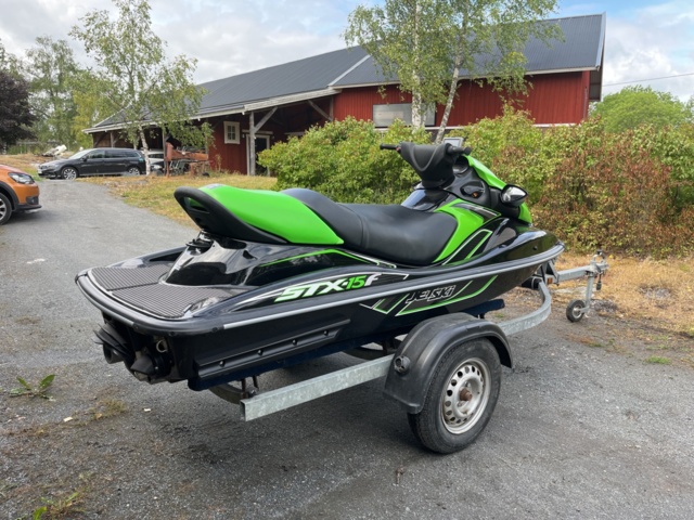 Kawasaki STX-15F 2015 160hp Only 22 hour trailer - PS Auction - We