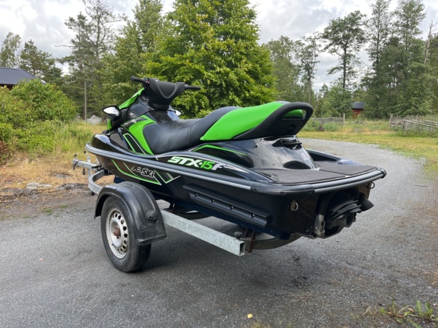 Kawasaki STX-15F 2015 160hp Only 22 hour trailer - PS Auction - We