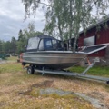 1013117-5 Faster 525 SC Tohatsu 90hp 4-stroke 2021 only 10 hours, trailer