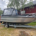 1013117-6 Faster 525 SC Tohatsu 90hp 4-stroke 2021 only 10 hours, trailer