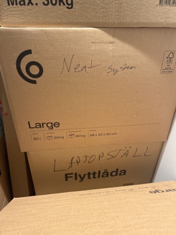 1023782-8 Office accessories in several boxes