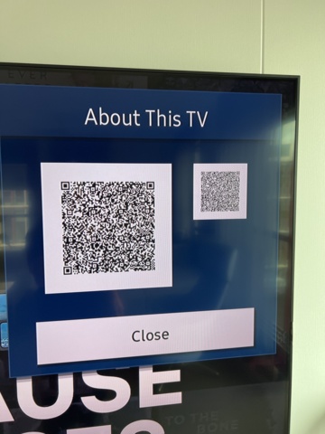 1023784-3 TV Samsung 80" with wall mount