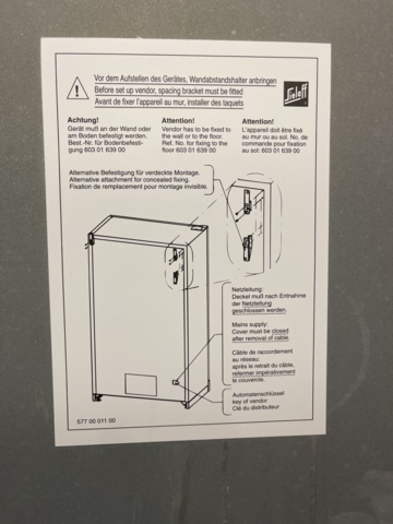 980586-10 Vending machine, Sielaff