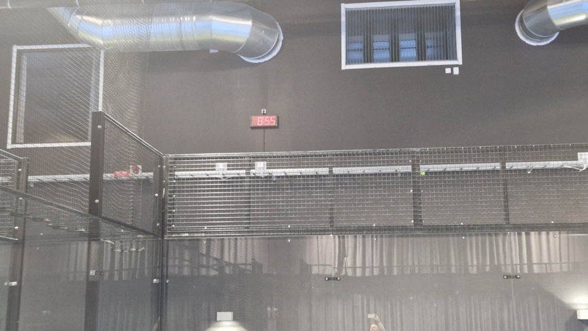 1048006-2 Digital clock for sports hall