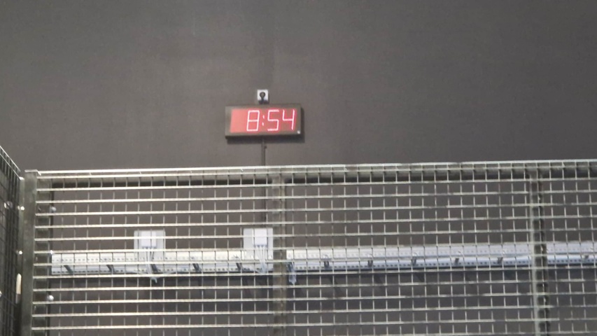 1048006-1 Digital clock for sports hall