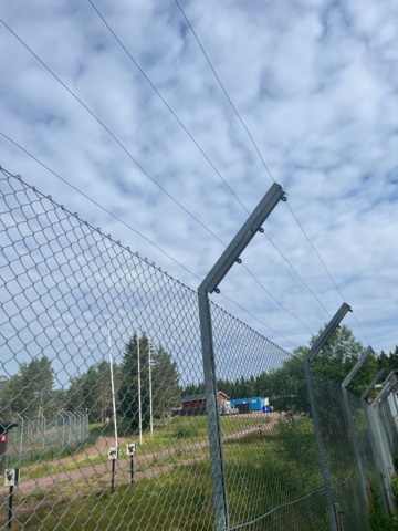 1043040-7 gunnebo fence 1400 meters and 420 posts