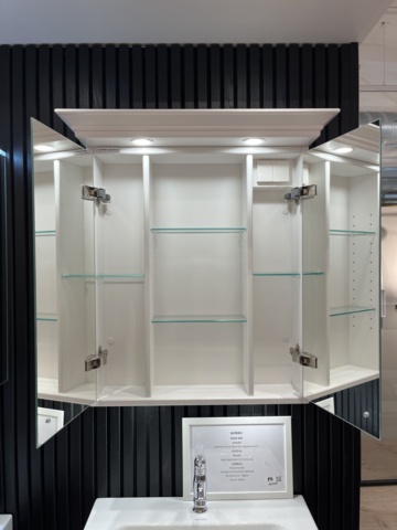 963496-7 Dresser and mirror cabinet (Björbo Saga 600)