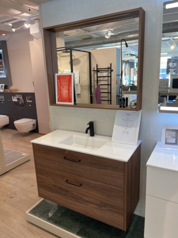 963504-1 Dresser and mirror (Dansani Luna 100)