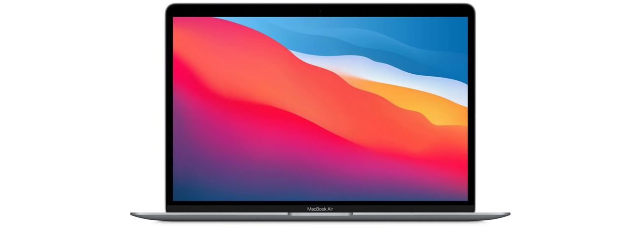 1047896-2 Apple MacBook Air 256GB M1 chip with 8-core CPU and 7-core GPU Space Gray (MGN63KS/A)