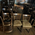 898115-2 Restaurant furniture, chairs and tables. ATTENTION! SEE INFO AND PICTURES