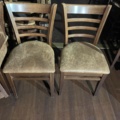 898115-4 Restaurant furniture, chairs and tables. ATTENTION! SEE INFO AND PICTURES