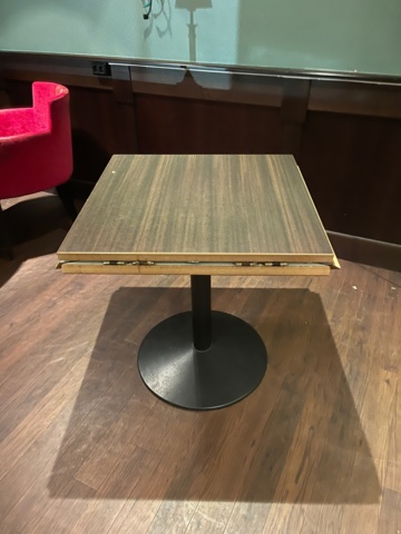 898115-6 Restaurant furniture, chairs and tables. ATTENTION! SEE INFO AND PICTURES