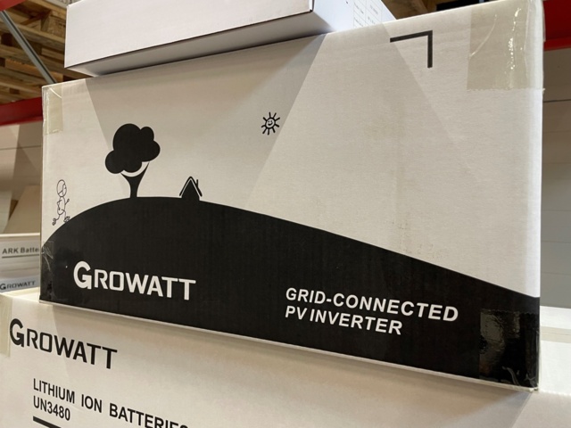 1053134-5 Set - Growatt solcell-batterier 10kW-paket  [nytt]