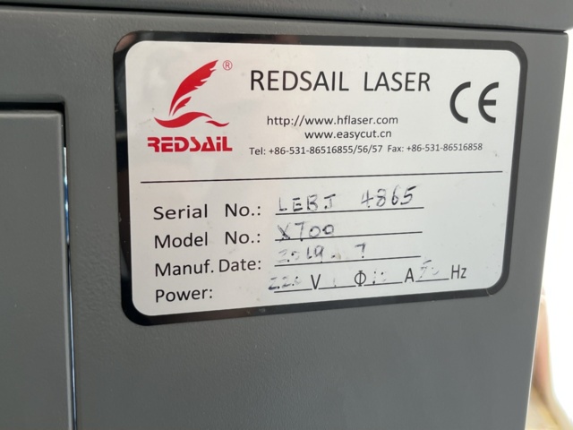 963555-13 Redsail Laser X700 with several accessories