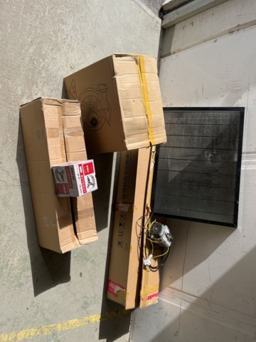 963555-31 Redsail Laser X700 with several accessories