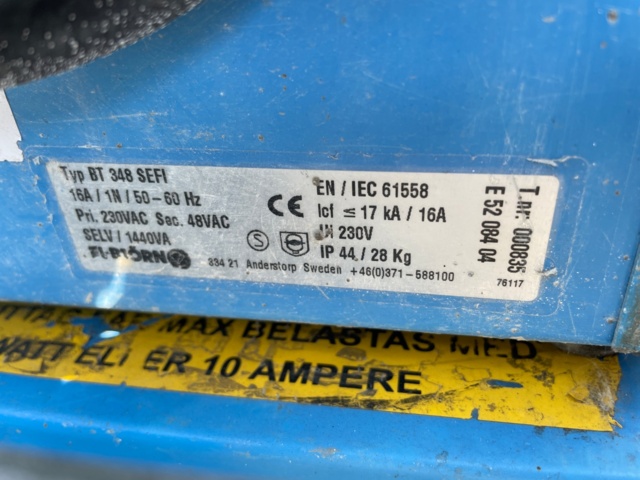 1053074-3 Lighting transformers BT 348, 12 pieces