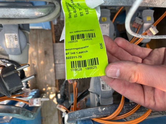 1053074-12 Lighting transformers BT 348, 12 pieces