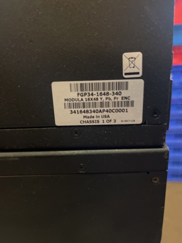 897374-5 3 pcs AMX AutoPatch MODULA