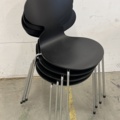 963560-8 Table & 4 chairs, Mio & Fritz Hansen