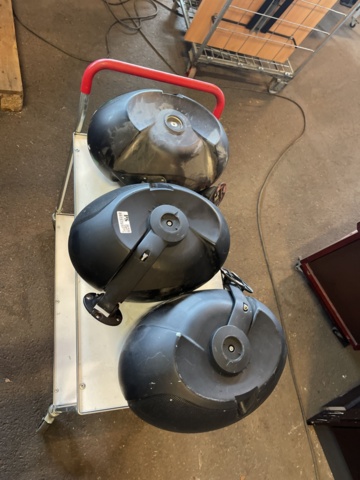 897375-2 3 Electro Voice Evid 6.2 speakers