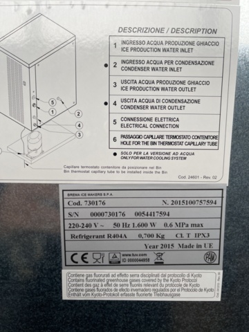898024-6 Porkka ice machine