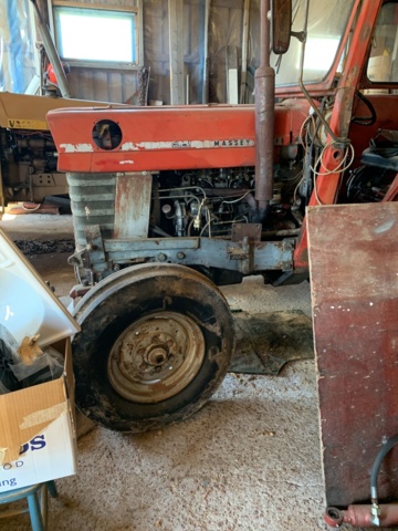 899087-17 MASSEY-FERGUSON 165 ALLM & Bergsjö loader 108