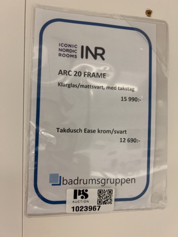 1023967-7 Shower ARC 20 frame