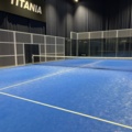 1013146-3 Padel court double, panorama, net & lighting