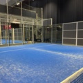 1013146-6 Padel court double, panorama, net & lighting