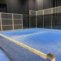 1013146-7 Padel court double, panorama, net & lighting