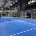 1013146-8 Padel court double, panorama, net & lighting