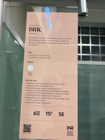 1023970-4 Shower cubicle INR Bric