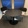 1013170-2 Coffee room with table, 2 chairs, 2 coffee makers, clothes hangers, etc