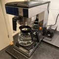 1013170-8 Coffee room with table, 2 chairs, 2 coffee makers, clothes hangers, etc