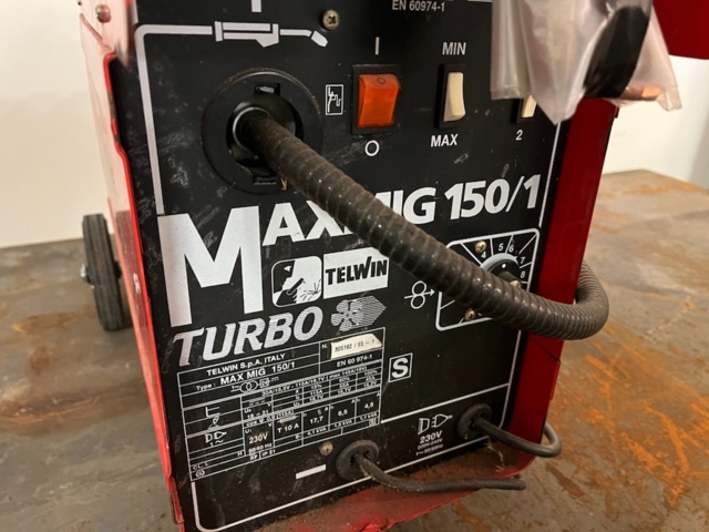 1045375-4 Migsvets Telwin Max Mig 150/1 Turbo