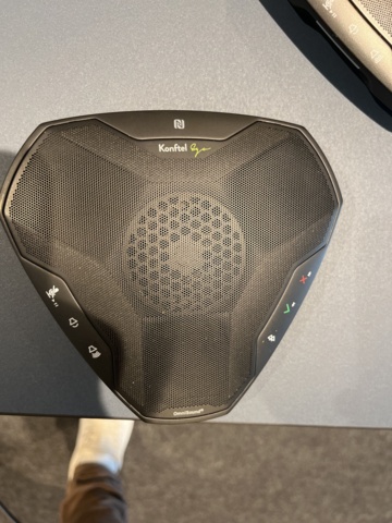 1013172-11 Conference room with Philips 55" TV, table & 16 chairs