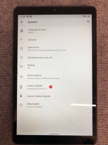 962900-10 Lenovo Tab M8 TB-8505X 4G 32GB