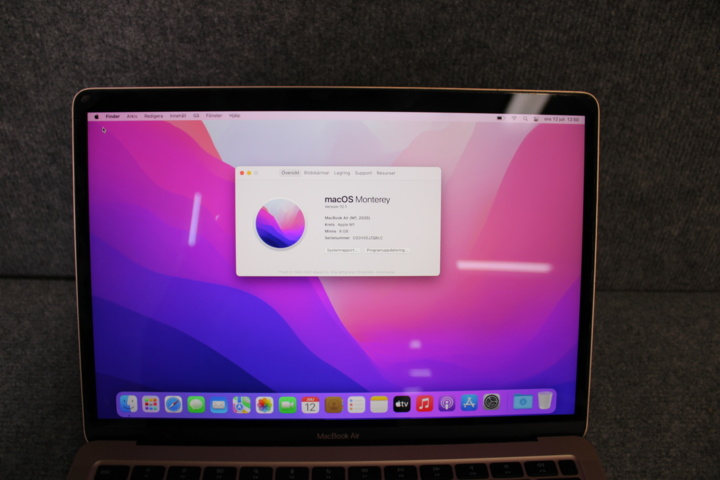 962894-6 Apple MacBook Air "M1" 8 CPU/7 GPU 13" 2020