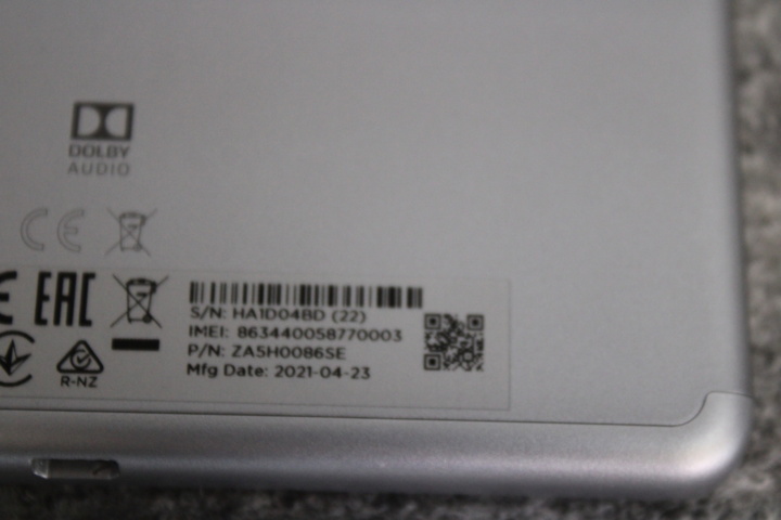 962906-12 Lenovo Tab M8 TB-8505X 4G 32GB